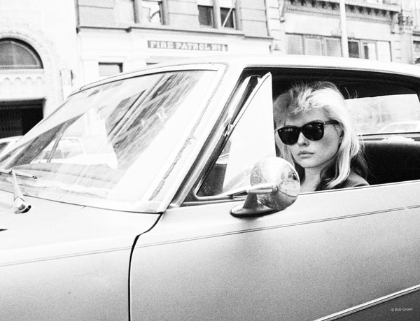 Debbie Harry in her Car. NY, 1977