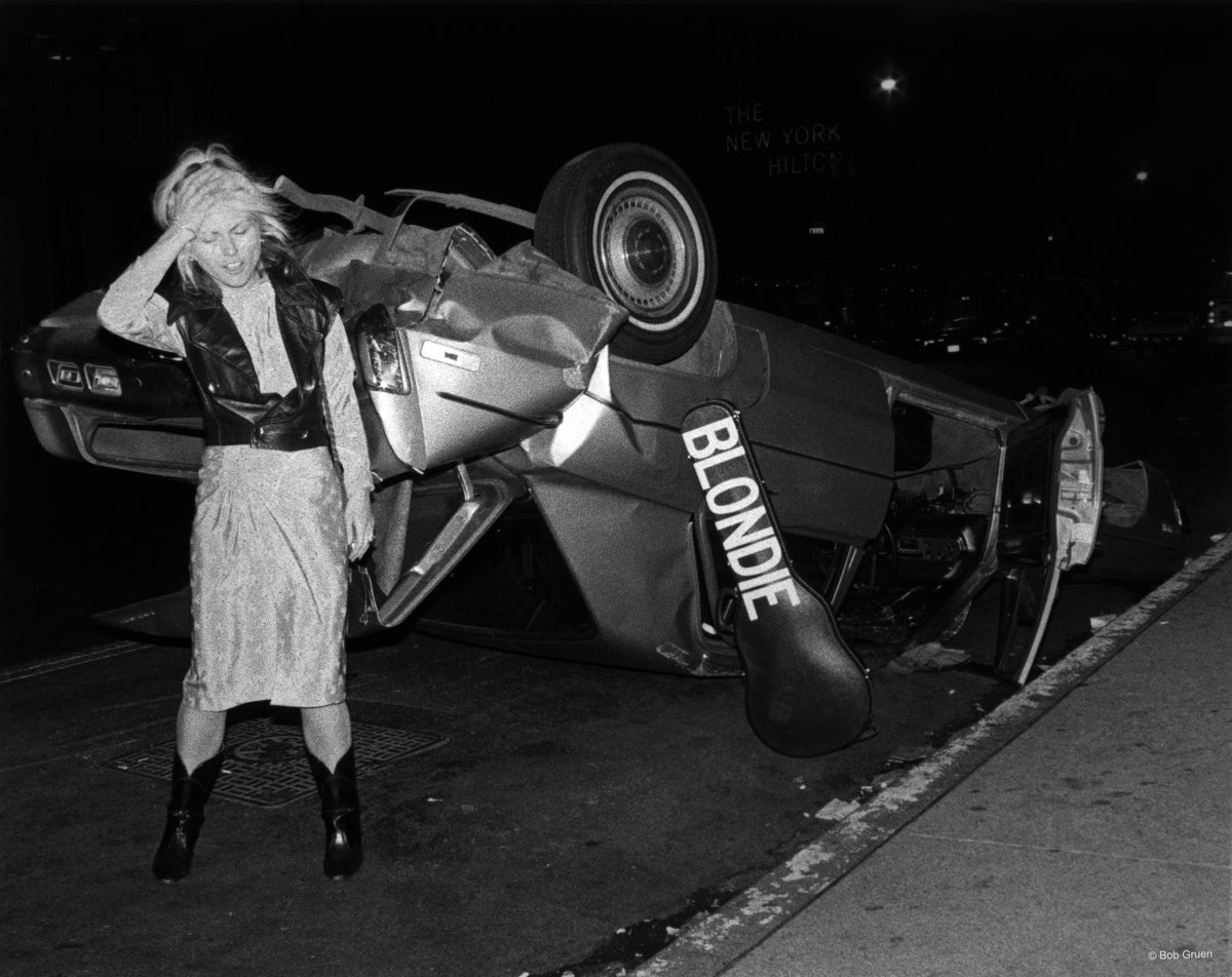 Debbie Harry "Car Crash", New York City, 1976