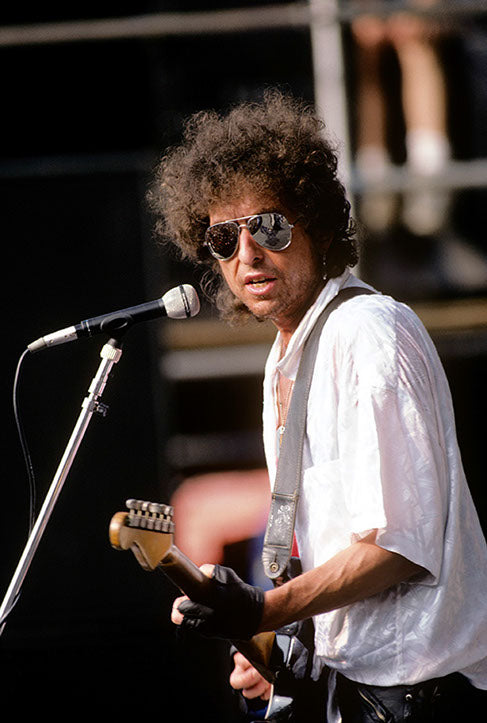 Bob Dylan. RFK Stadium, Washington D.C., 1986