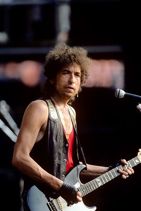 Bob Dylan. RFK Stadium, Washington D.C, 1986