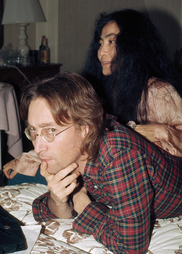 John Lennon & Yoko Ono. NYC, 1977