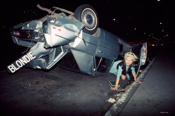 Debbie Harry "Car Crash". NYC, 1976