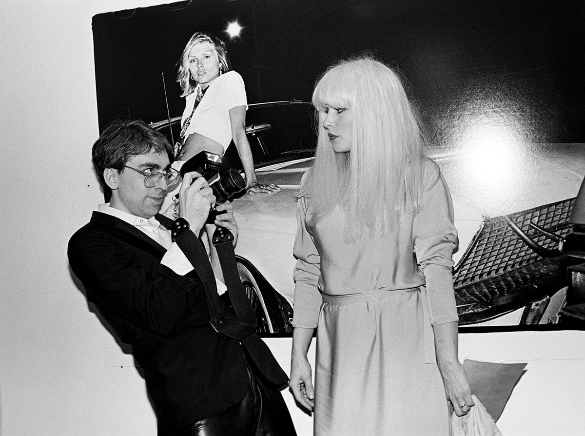 Chris Stein and Debbie Harry. NYC, 1982
