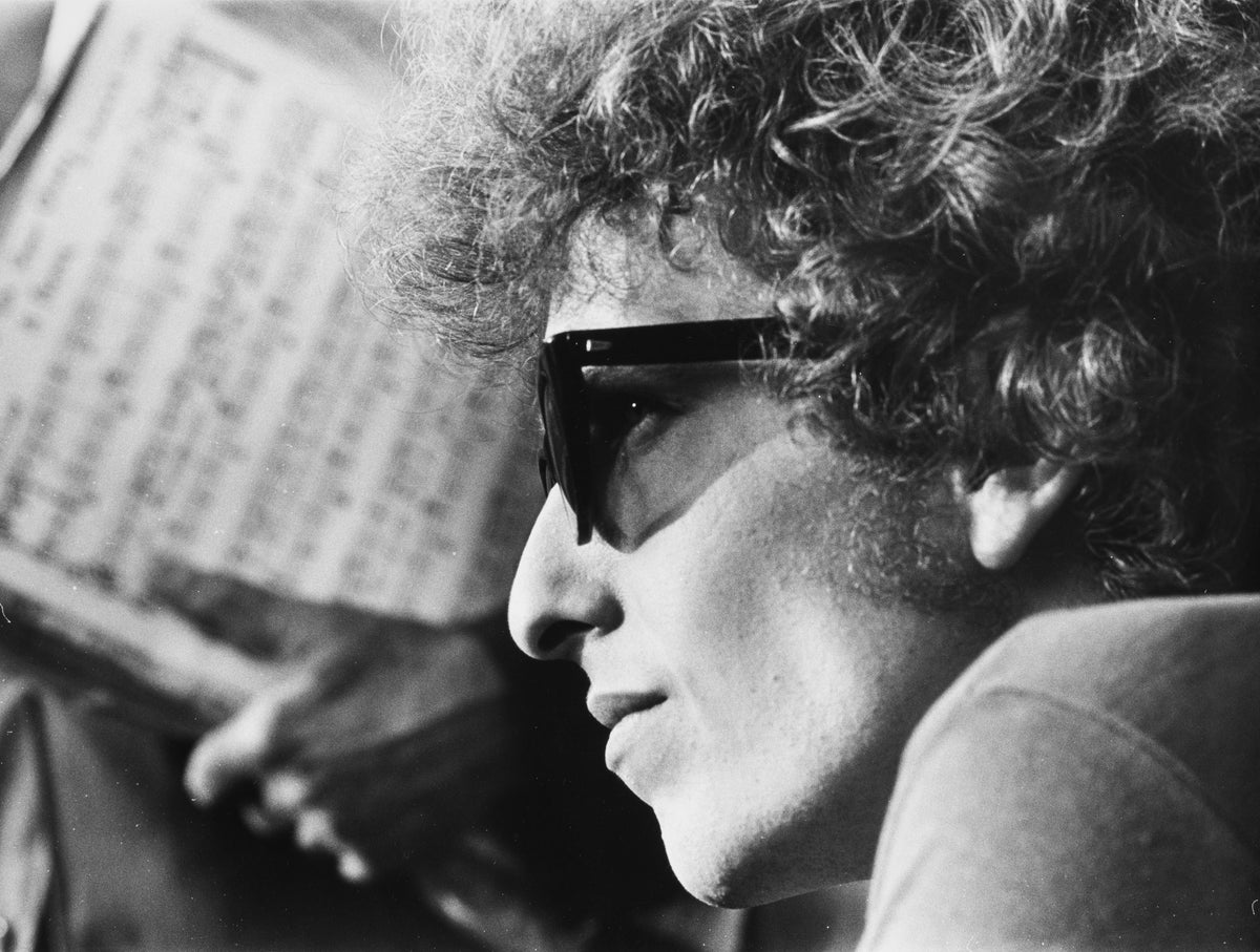 Bob Dylan, Profile, Forest Hills Stadium, New York City, 1965