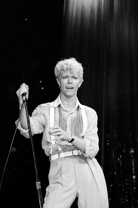 David Bowie. NYC, 1983