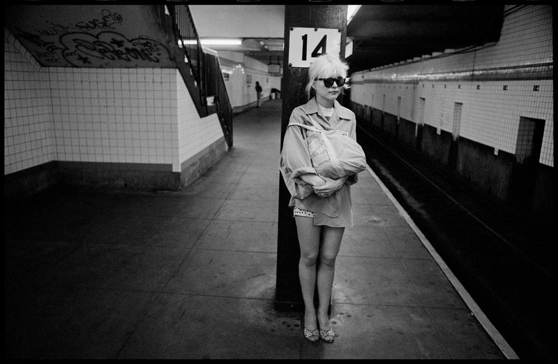 Debbie Harry at 14th Street Subway, New York City, 1977