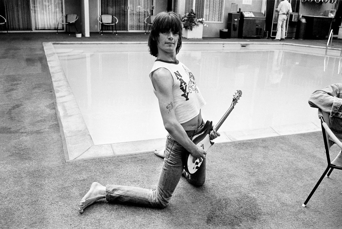 Dee Dee Ramone, Los Angeles, 1976