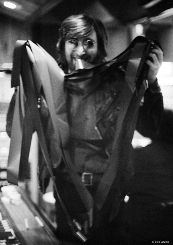 John Lennon. Record Plant, NYC, 1972