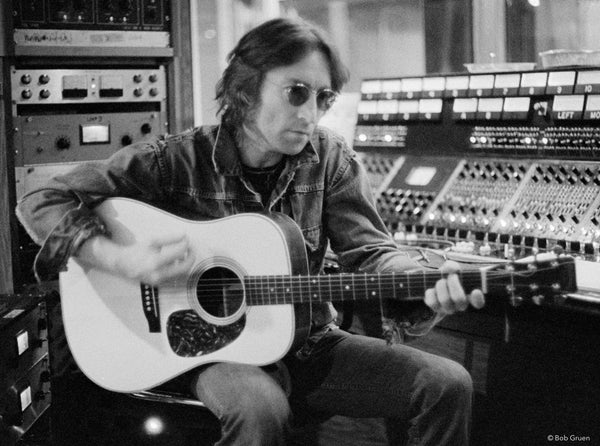 John Lennon. Record Plant, NYC, 1974