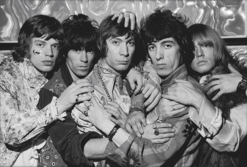 The Rolling Stones, Eleven Hands session, New York 1967 – photograph by Michael Cooper