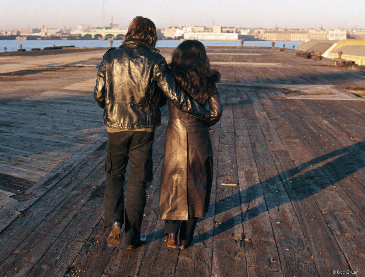 John Lennon & Yoko Ono. NYC, 1992, photographed by Bob Gruen.