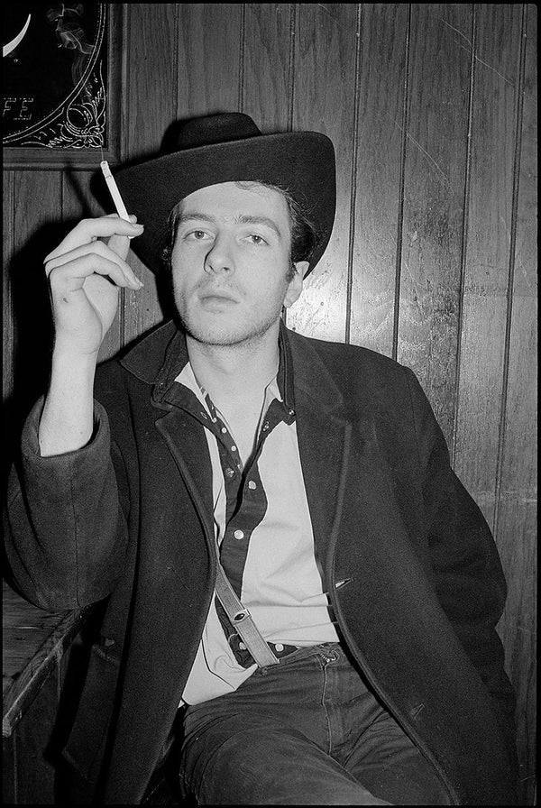 Joe Strummer. Times Square, 1980