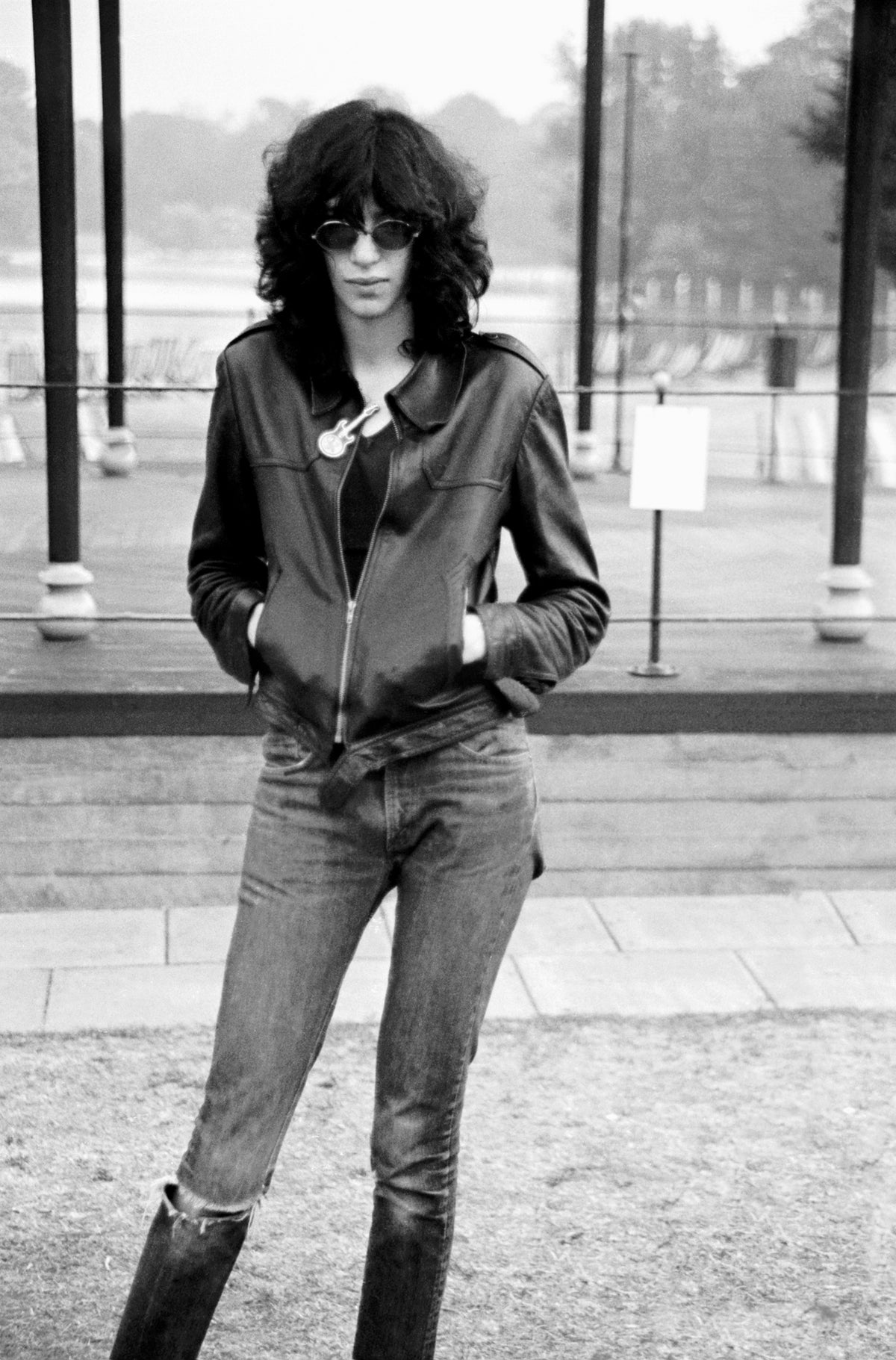 Joey Ramone, photographed by Danny Fields, London, 1976 (II)