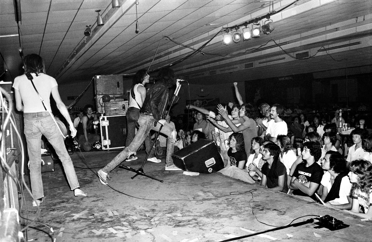 Ramones, photographed by Danny Fields, New York City, 1976 (II)