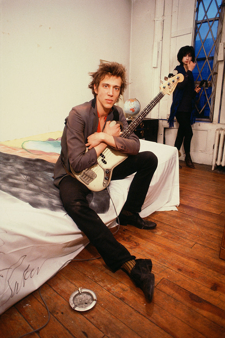 Richard Hell, New York, 1979, photographed by Roberta Bayley.