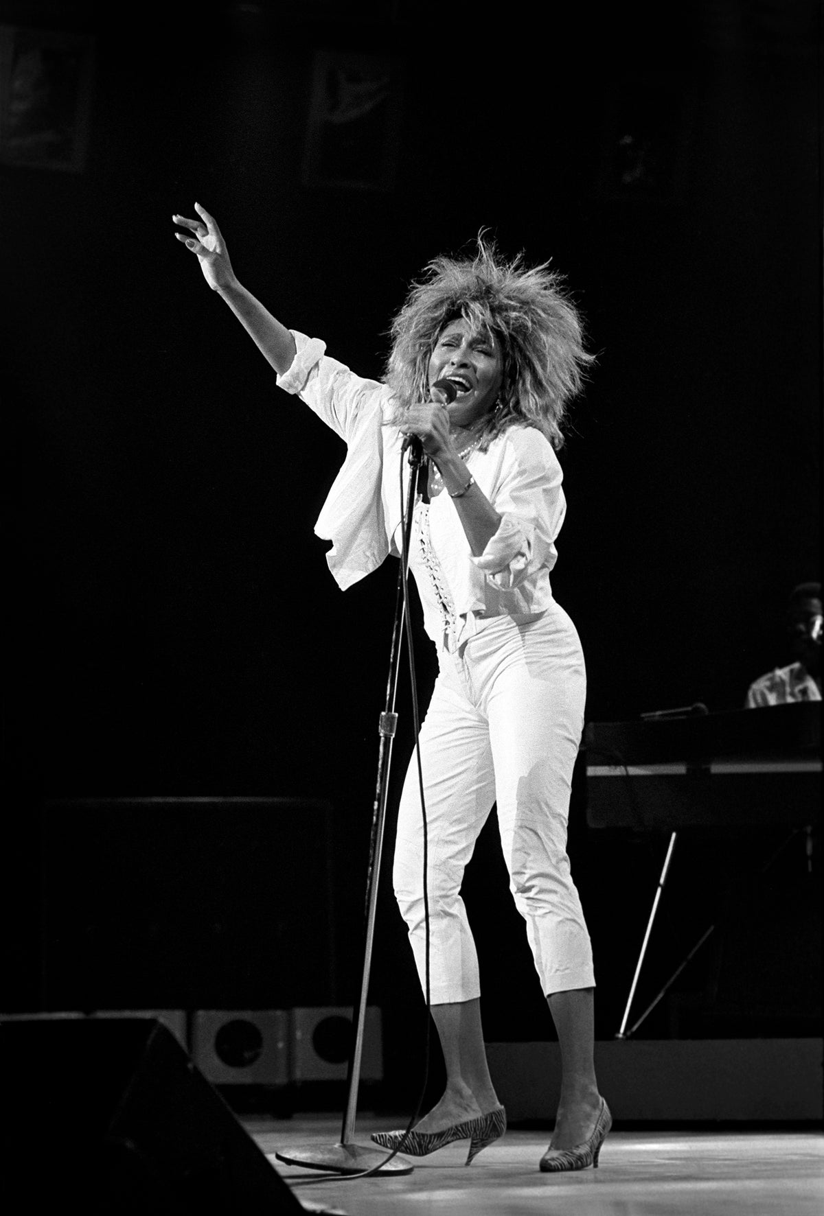 Tina Turner. Madison Square Garden in NYC, 1985