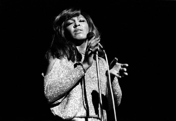 Tina Turner. Hammersmith Odeon in London, 1973