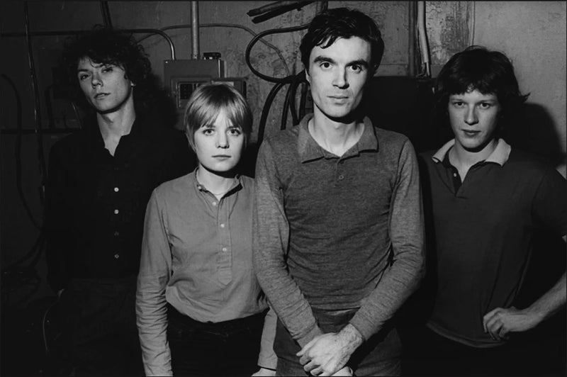 Talking Heads, New York City, 1977 – photograph by Allan Tannenbaum