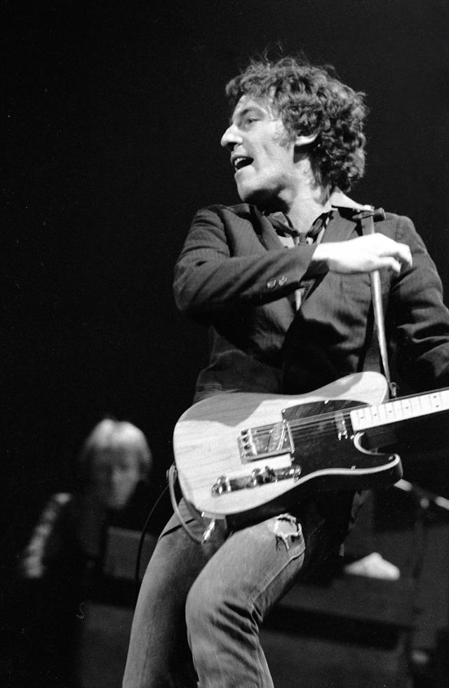 Bruce Springsteen, Toronto, 1978, photographed by Patrick Harbron.
