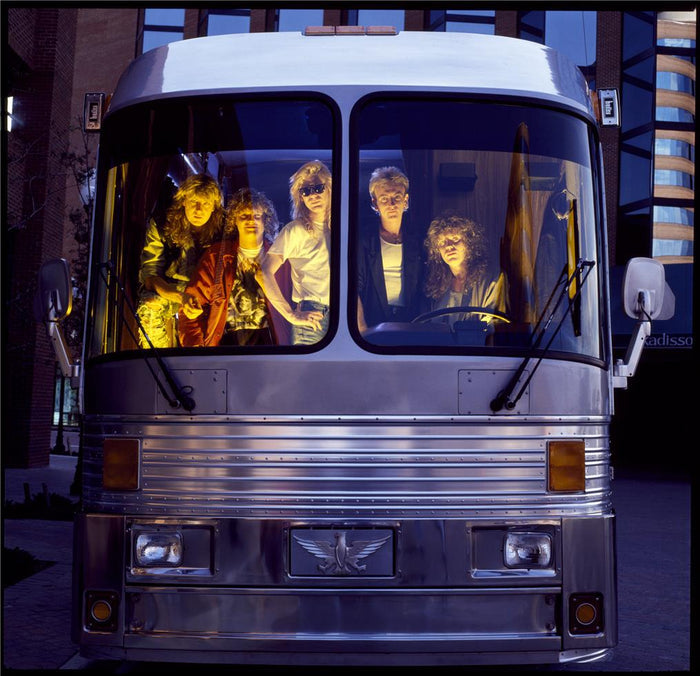 Def Leppard, 1987, photographed by Patrick Harbron.