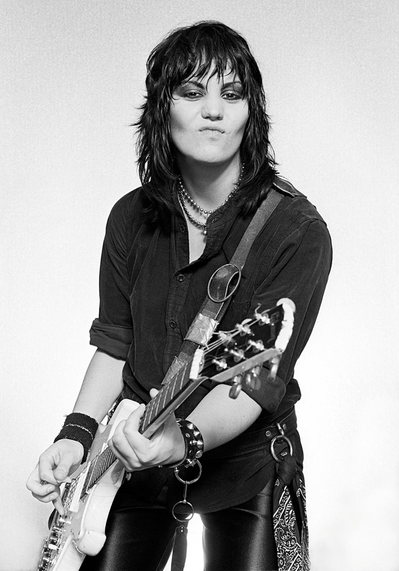Joan Jett, New York City, 1981, photographed by Mark Weiss.