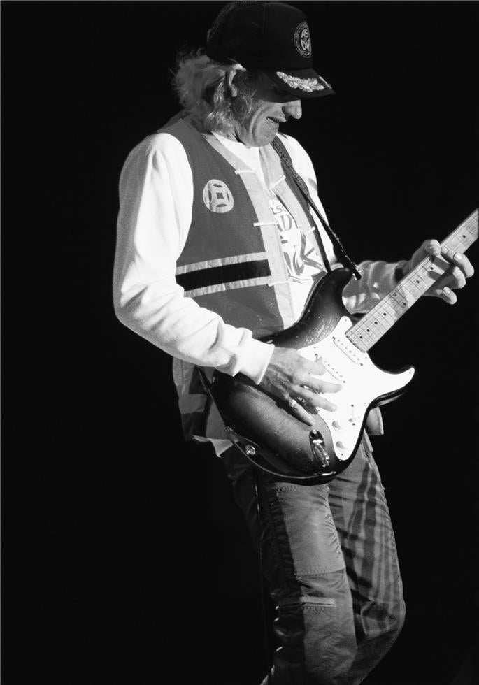 Joe Walsh, 1988, photographed by Patrick Harbron.