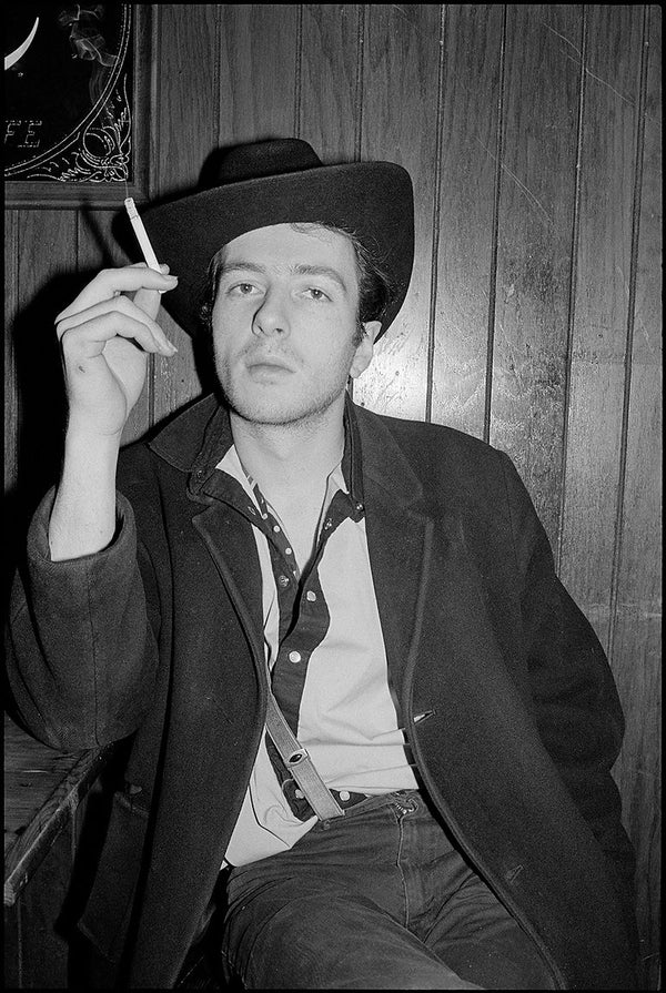 Joe Strummer. Times Square, 1980