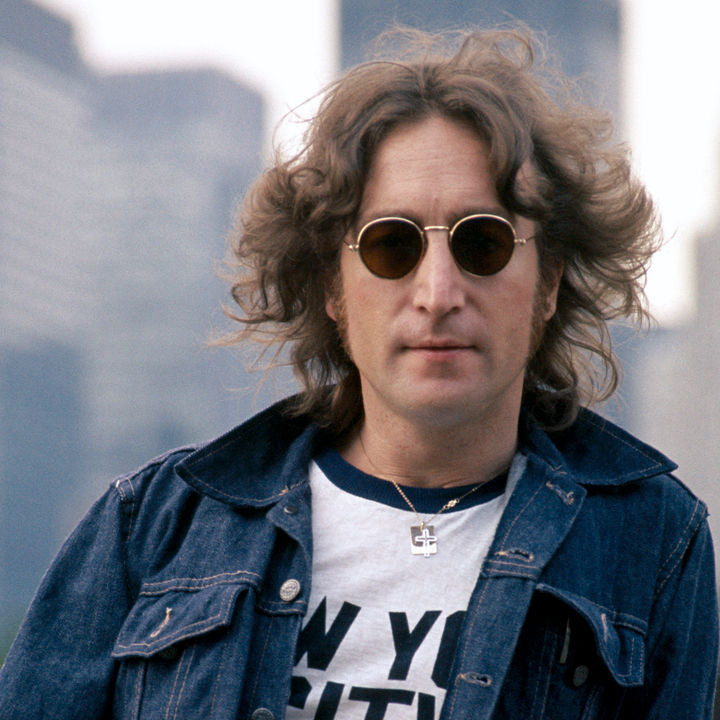 John Lennon. NYC, 1974, photographed by Bob Gruen.
