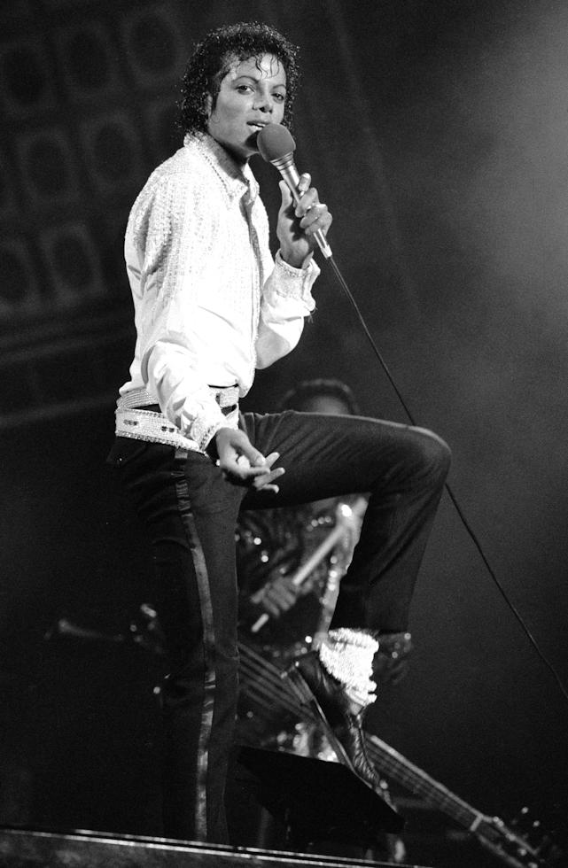 Michael Jackson, Buffalo, NY, 1984, photographed by Patrick Harbron.