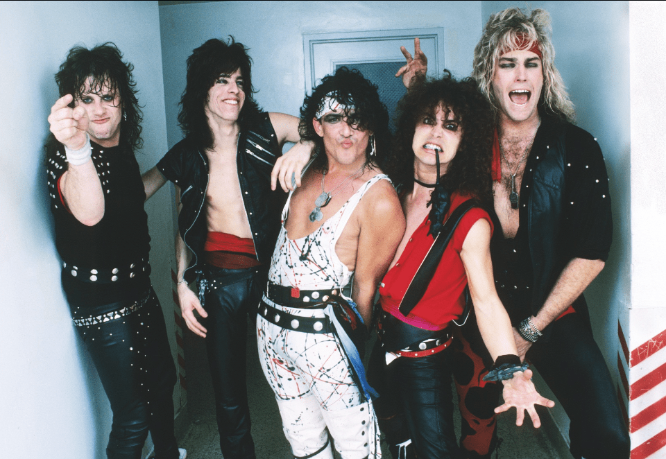 Ratt, 1984, photographed by Mark Weiss.
