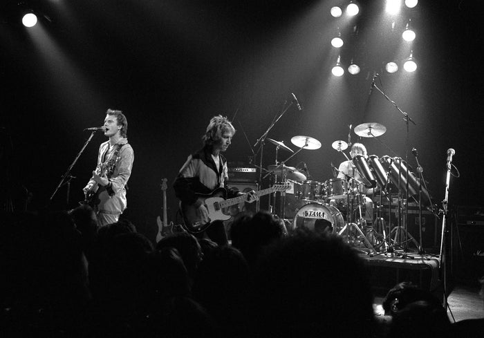 The Police, Toronto, 1979, photographed by Patrick Harbron.